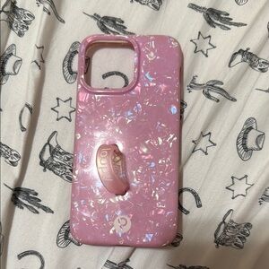 Loopy Case Iridescent Pink Phone Cover with Grip